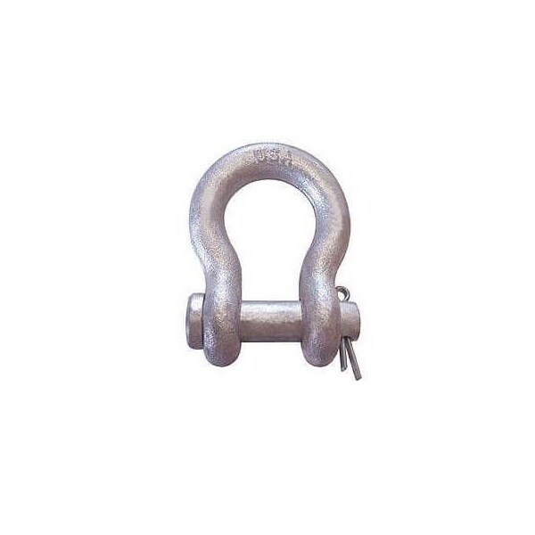 Cm Anchor Shackle, 25 Ton, 134 In, 2 In Pin Dia, Round Pin, 697 In Inner Length, 434 In Inner MC377G - main